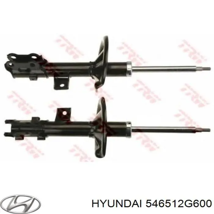 546512G600 Hyundai/Kia амортизатор передній, лівий