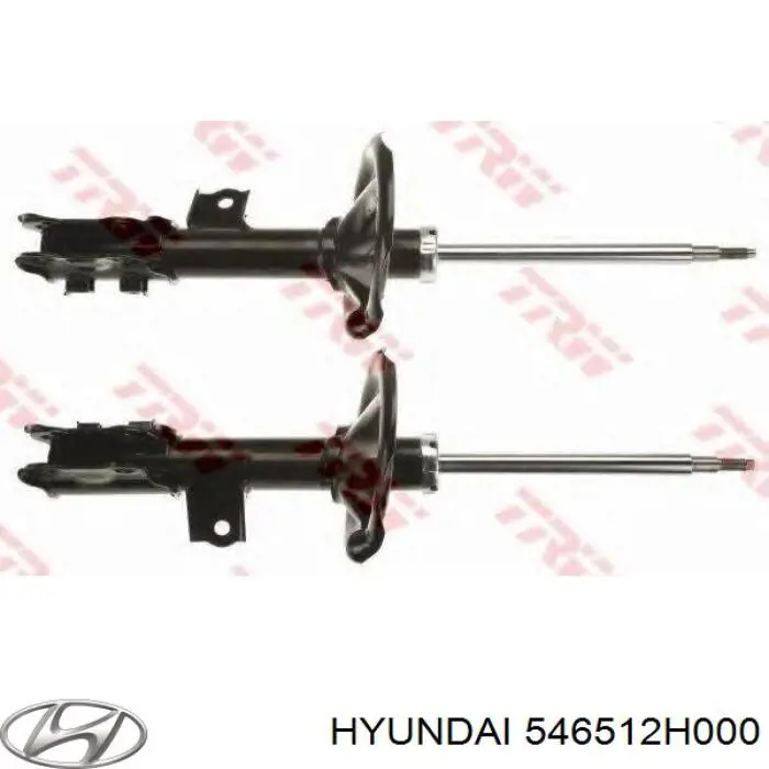 Амортизатора передній лівий 546512H000 Hyundai/Kia
