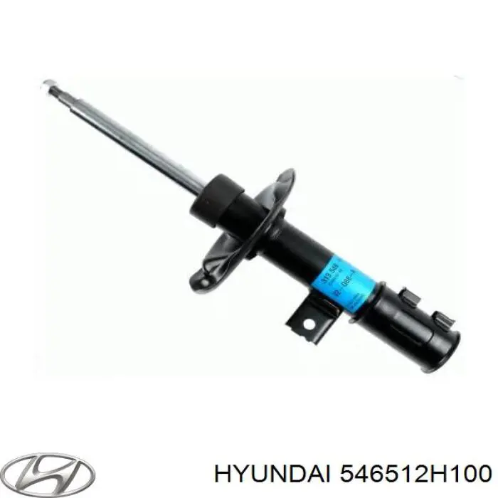 Амортизатор передньої підвіски, лівий Hyundai/Kia 546512H100 ціна, від 37.29 USD