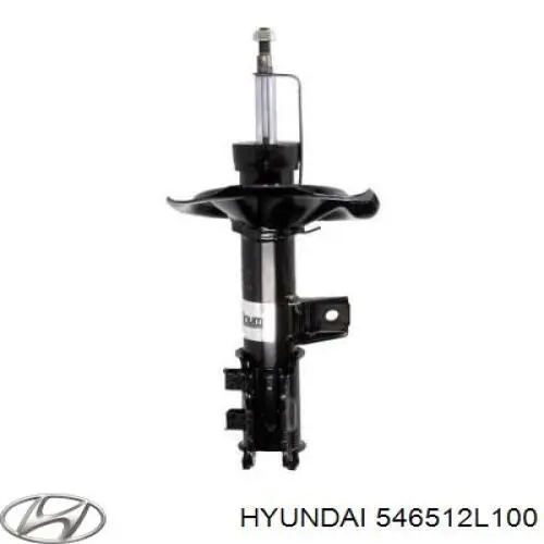 Амортизатор передньої підвіски, лівий Hyundai/Kia 546512L100 ціна, від 38.15 USD