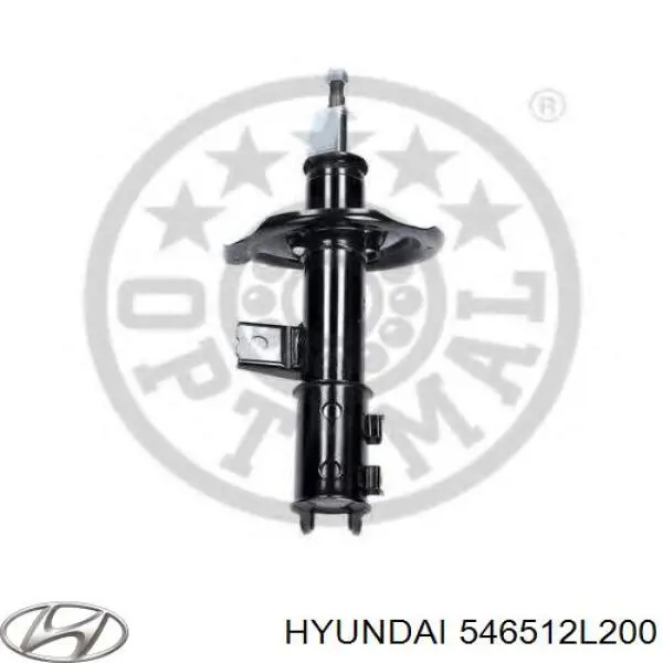 Купити 546512L200 Hyundai/Kia Амортизатора передній лівий