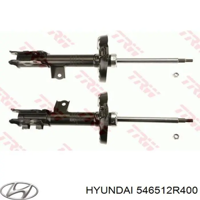 546512R400 Hyundai/Kia амортизатор передній, лівий