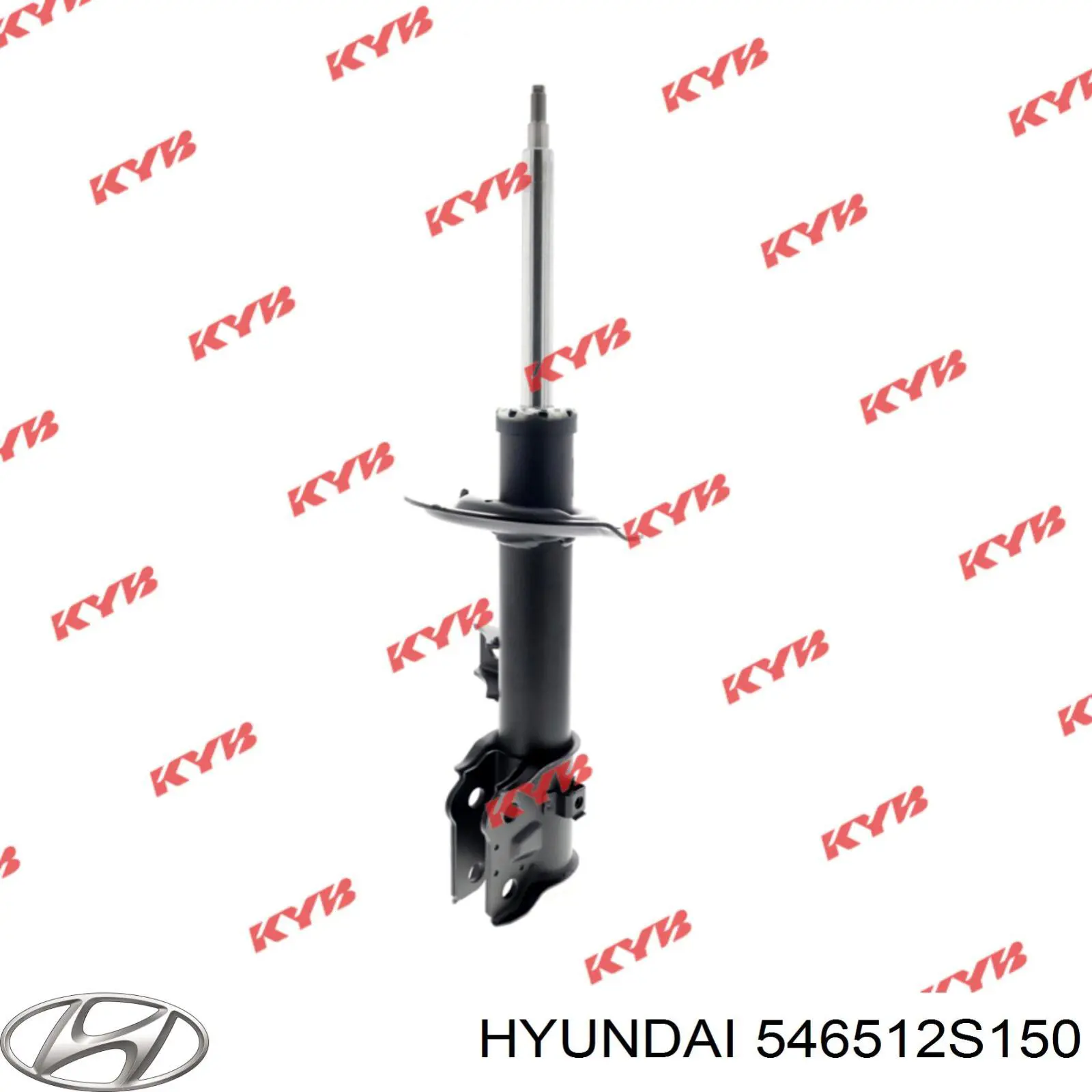 Амортизатор передньої підвіски, лівий Hyundai/Kia 546512S150 ціна, від 44.34 USD