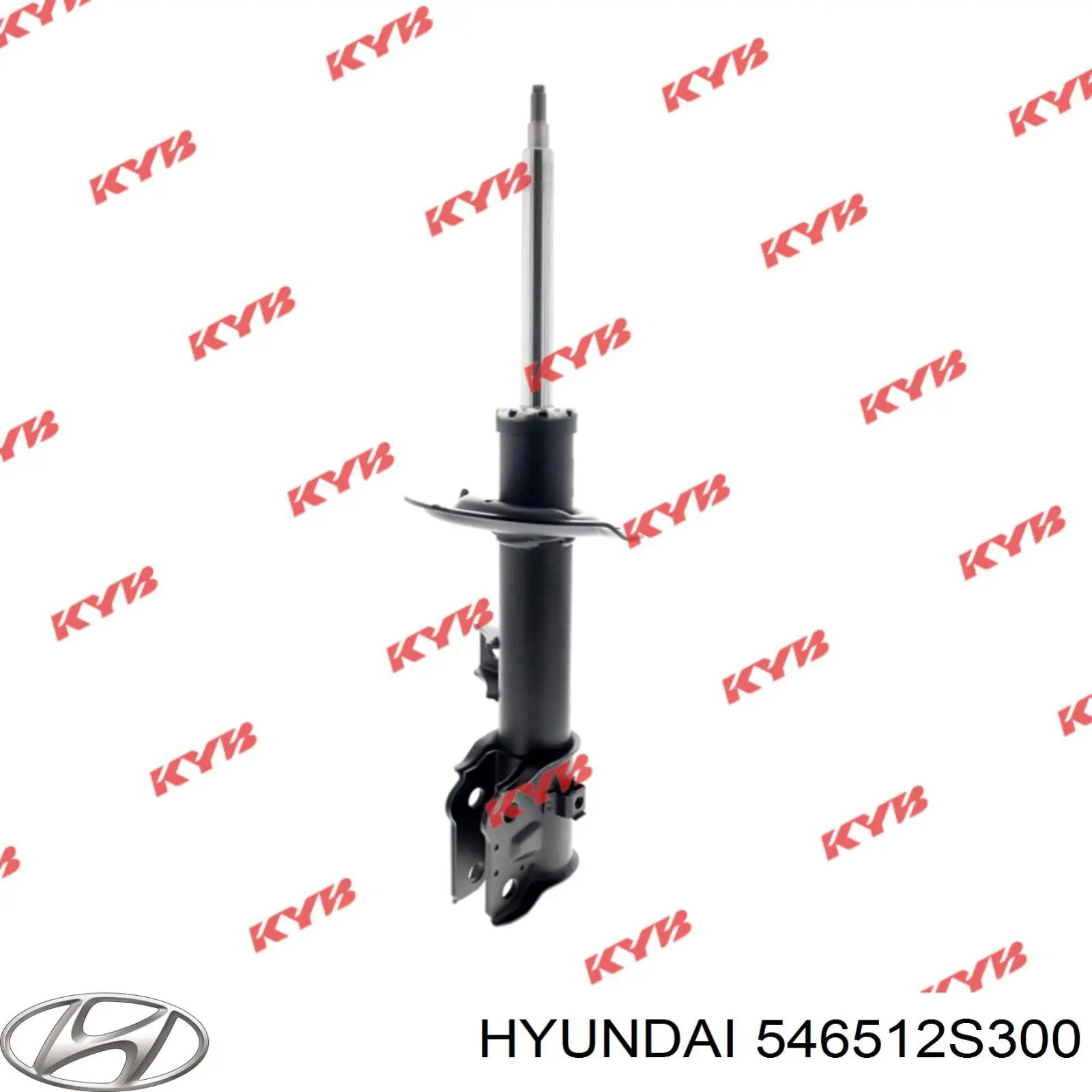 546512S300 Hyundai/Kia амортизатор передній, лівий