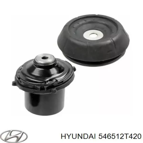 Амортизатор передній, лівий Hyundai Sonata (YF) (Хендай Соната)