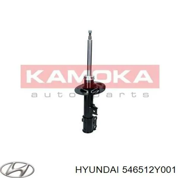 Купити 546512Y001 Hyundai/Kia Амортизатора передній лівий
