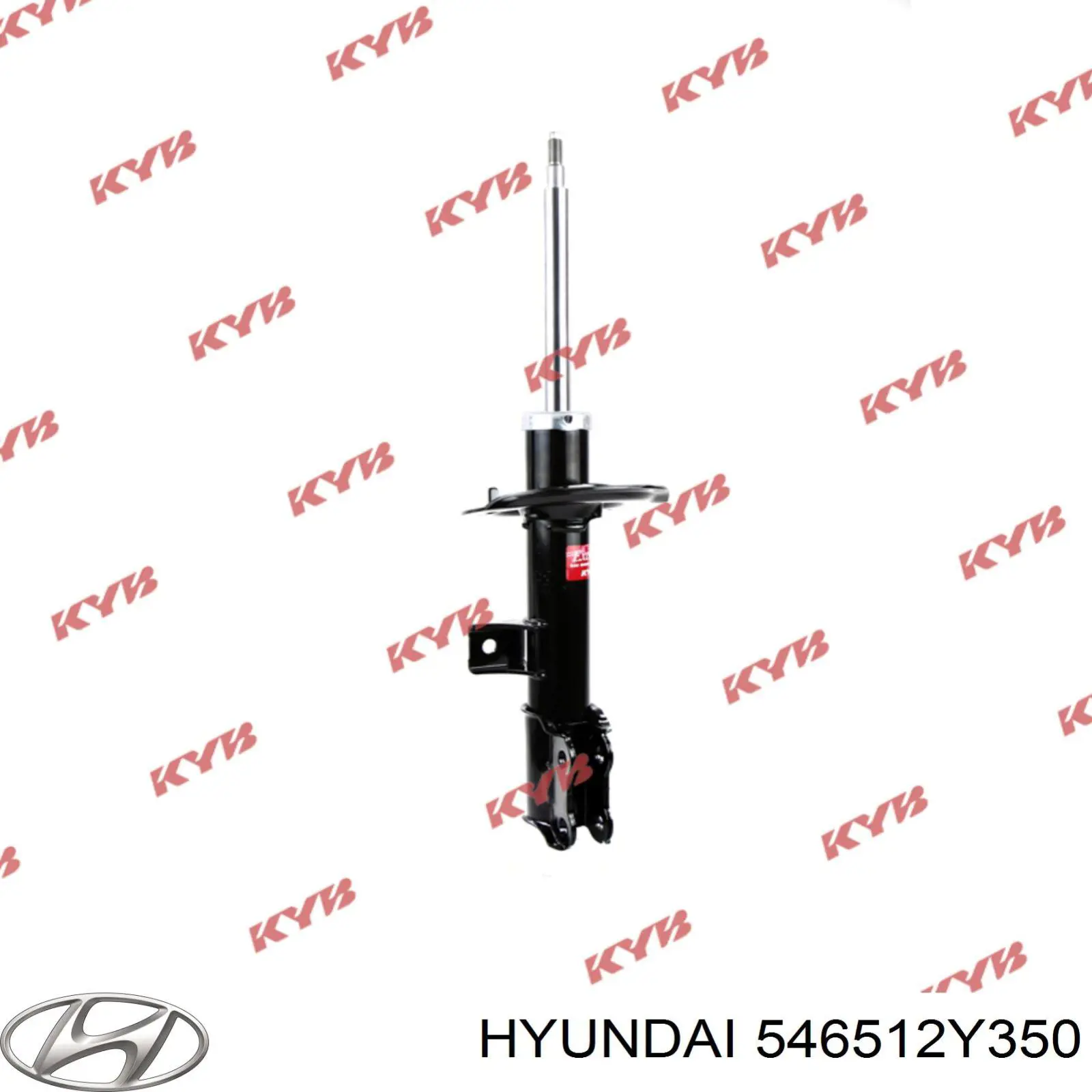 546512Y350 Hyundai/Kia амортизатор передній, лівий