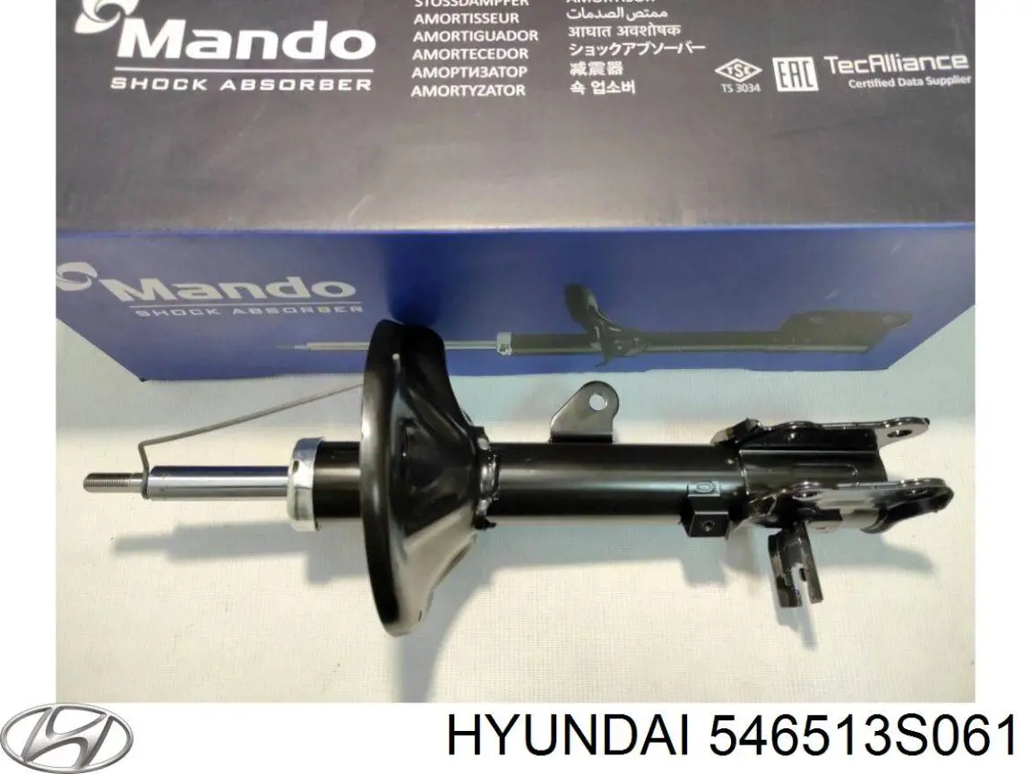 546513S061 Hyundai/Kia амортизатор передній, лівий