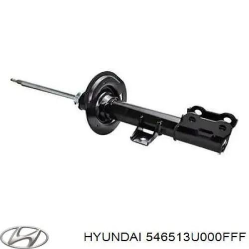 Амортизатор передньої підвіски, лівий Hyundai/Kia 546513U000FFF ціна, від 61.55 USD