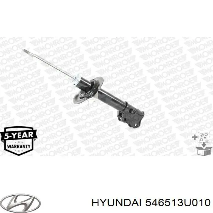546513U010 Hyundai/Kia Ліва передня стійка