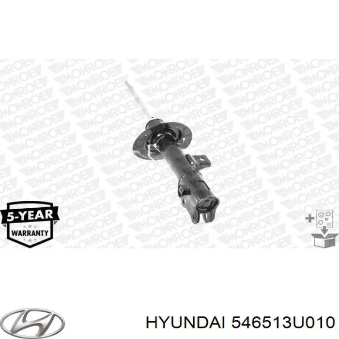 Амортизатор передньої підвіски, лівий Hyundai/Kia 546513U010 ціна, від 40.45 USD