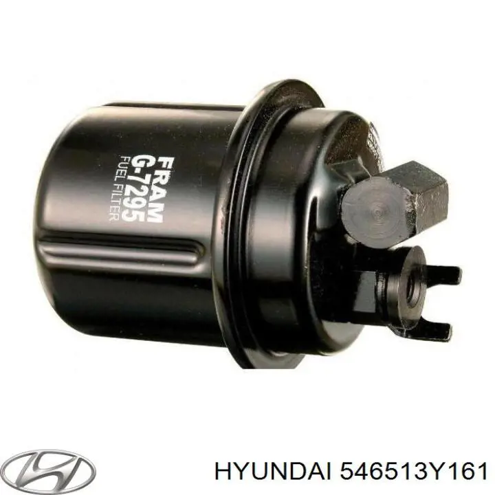 Купити 546513Y161 Hyundai/Kia Амортизатора передній лівий