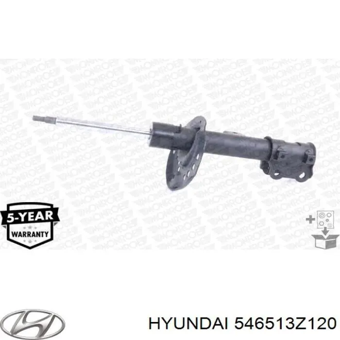 Амортизатор передньої підвіски, лівий Hyundai/Kia 546513Z120 ціна, від 44.38 USD