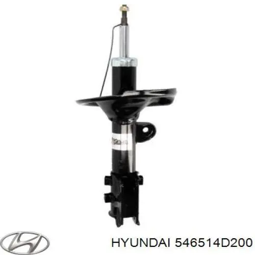 Купити 546514D200 Hyundai/Kia Амортизатора передній лівий
