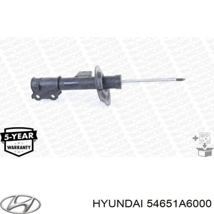 Амортизатор передньої підвіски, лівий Hyundai/Kia 54651A6000 ціна, від 47.10 USD