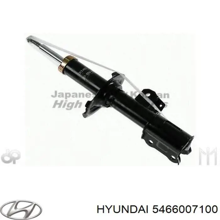 Амортизатор передній, правий 5466007100 Hyundai/Kia