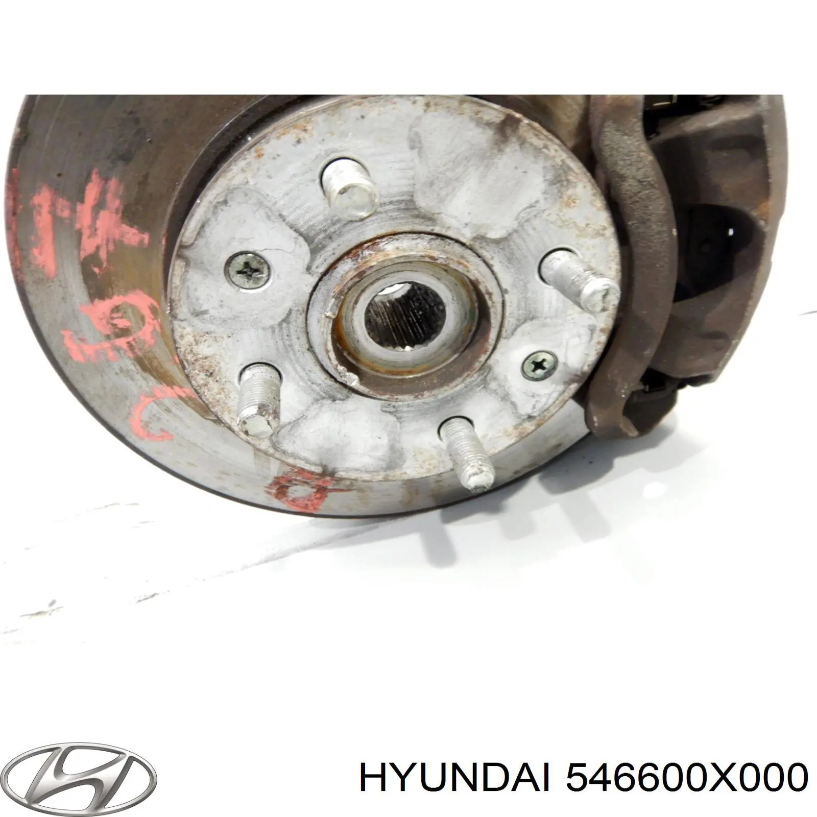 Амортизатор передній, правий Hyundai/Kia 546600X000 ціна, від 34.56 USD
