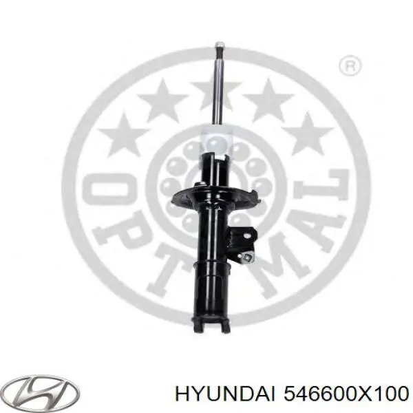 546600X100 Hyundai/Kia амортизатор передній, правий