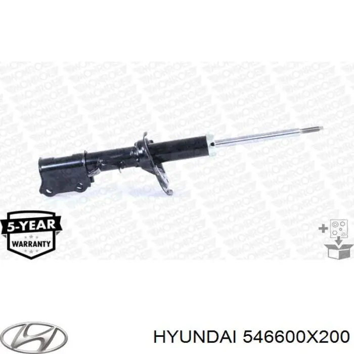 Купити 546600X200 Hyundai/Kia Амортизатор передній, правий