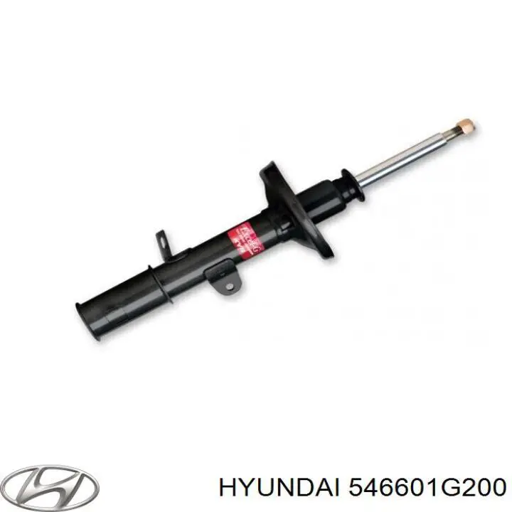 Амортизатор передній, правий 546601G200 Hyundai/Kia