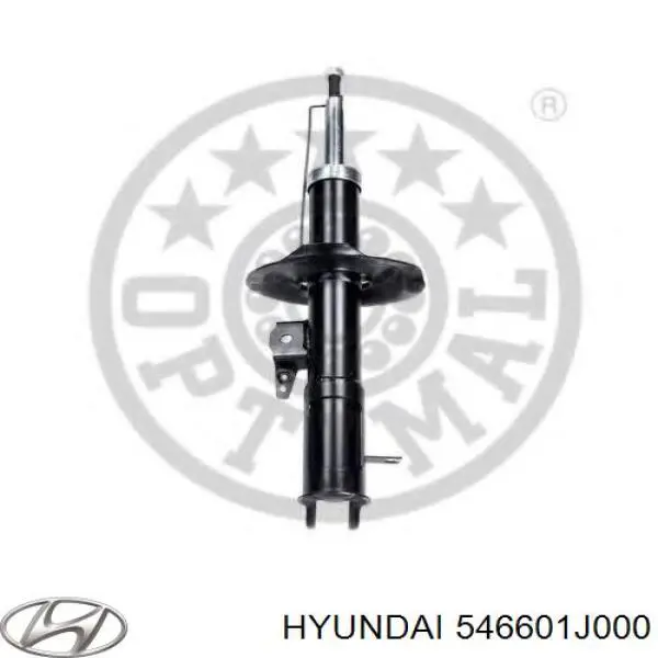 Купити 546601J000 Hyundai/Kia Амортизатор передній, правий