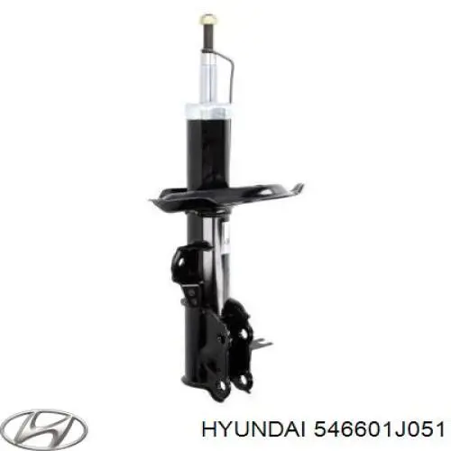 Амортизатор передній, правий Hyundai/Kia 546601J051 ціна, від 43.30 USD