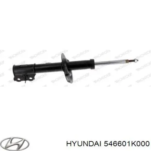 Амортизатор передній, правий Hyundai/Kia 546041P000 ціна, від 66.74 USD