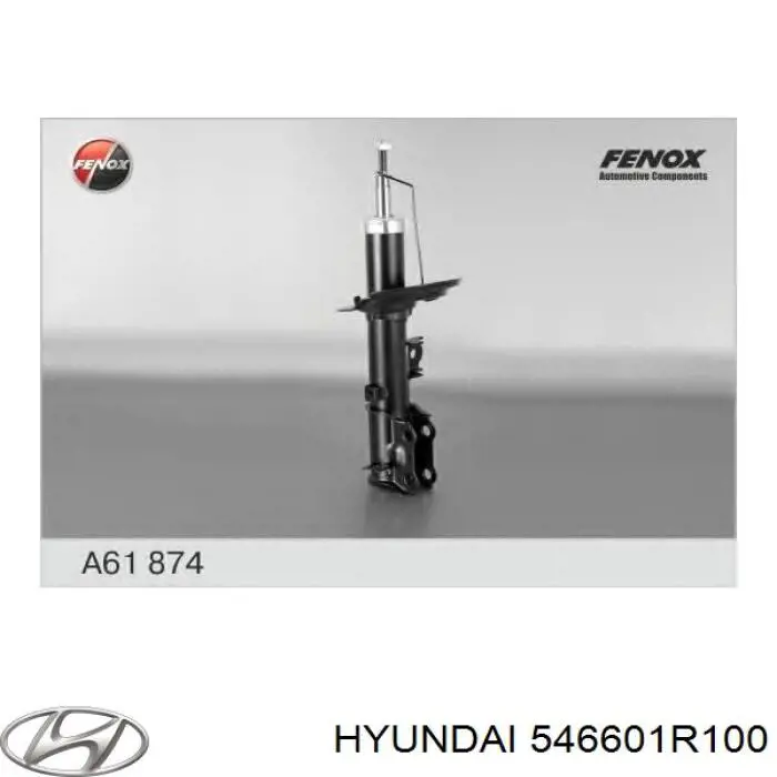546601R100 Hyundai/Kia Амортизатор передньої підвіски