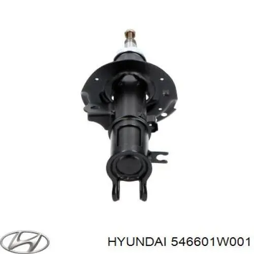 Амортизатор передній, правий Hyundai/Kia 546601W001 ціна, від 14.23 USD