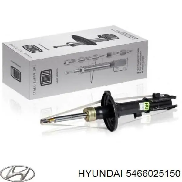 Амортизатор передній, правий Hyundai/Kia 5466025150 ціна, від 27.57 USD