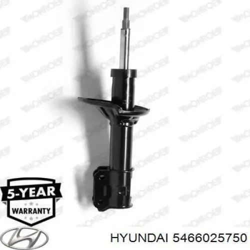 Амортизатор передній, правий Hyundai/Kia 5466025750 ціна, від 27.51 USD