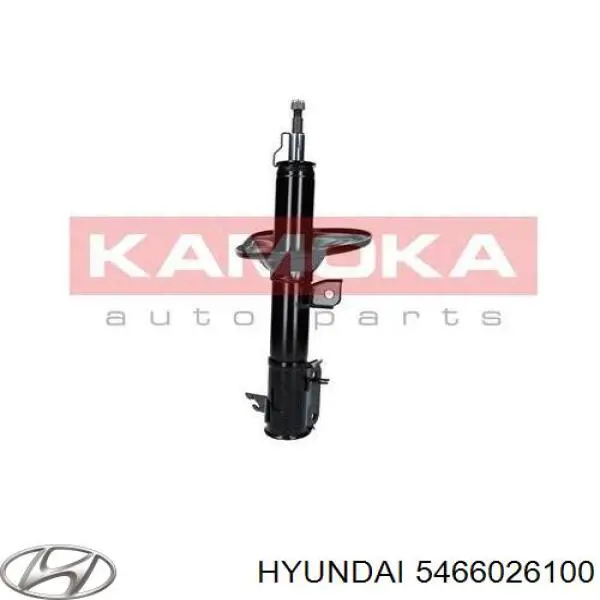 Стійка передня права Hyundai/Kia 5466026600