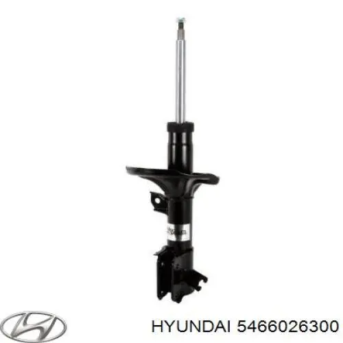 Амортизатор передній, правий 5466026300 Hyundai/Kia