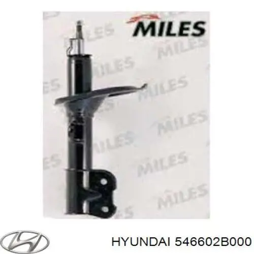 Амортизатор передній, правий Hyundai/Kia 546602B000 ціна, від 41.25 USD