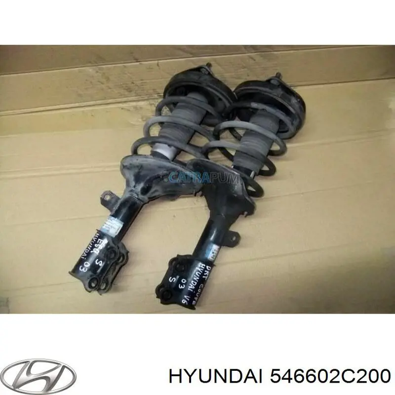 Купити 546602C200 Hyundai/Kia Амортизатор передній, правий