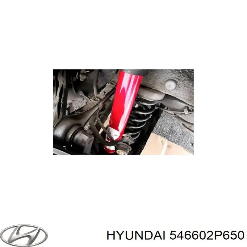 546602P650 Hyundai/Kia Амортизатор передньої підвіски