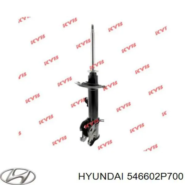 Амортизатор передній, правий Hyundai/Kia 546602P700 ціна, від 43.44 USD
