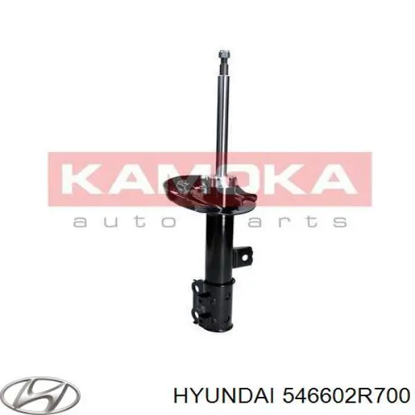 Амортизатор передній, правий Hyundai/Kia 546602R700 ціна, від 52.42 USD