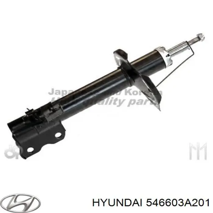 Стійка передня права Hyundai/Kia 546603A201
