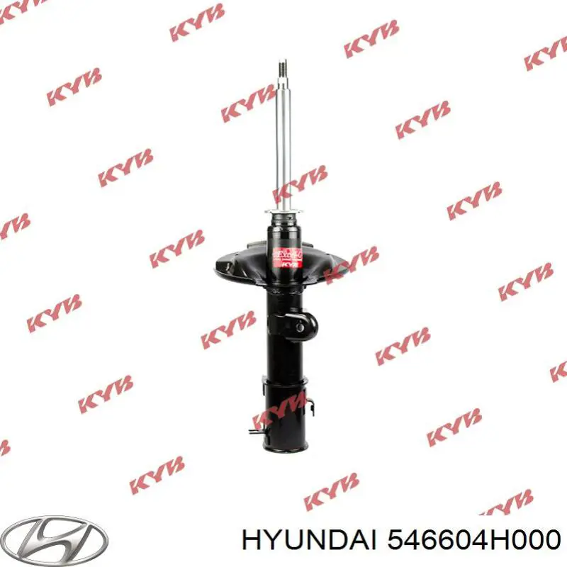 Амортизатор передній, правий Hyundai/Kia 546604H000 ціна, від 55.82 USD