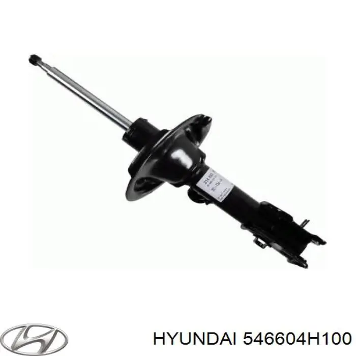546604H100 Hyundai/Kia амортизатор передній, правий