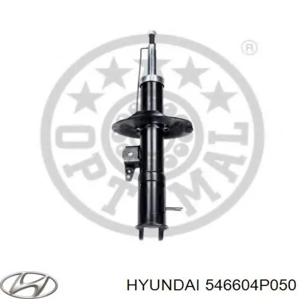 Амортизатор передній, правий Hyundai/Kia 546604P050 ціна, від 52.94 USD