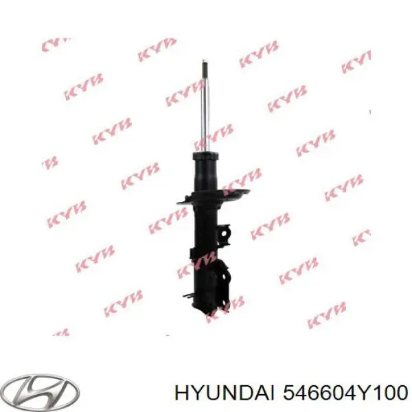 Амортизатор передній, правий Hyundai/Kia 546604Y100 ціна, від 42.32 USD