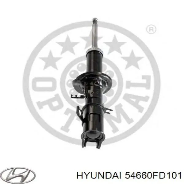 Амортизатор передній, правий Hyundai/Kia 54660FD101 ціна, від 56.20 USD