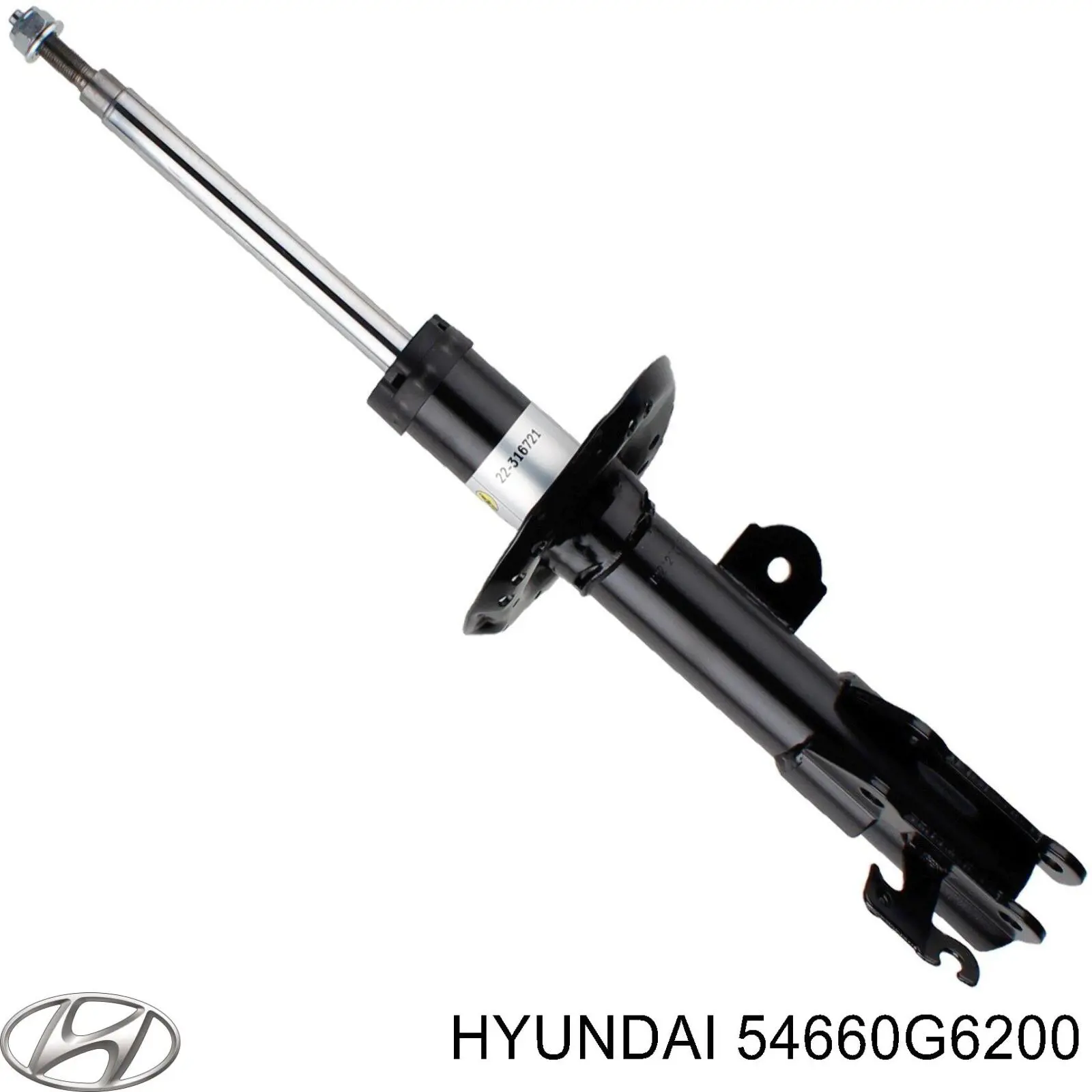 54660G6200 Hyundai/Kia Амортизатор передньої підвіски