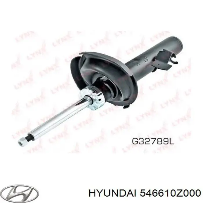 Амортизатор передній, правий 546610Z000 Hyundai/Kia
