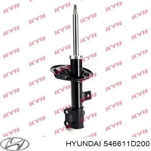 Купити 546611D200 Hyundai/Kia Амортизатор передній, правий