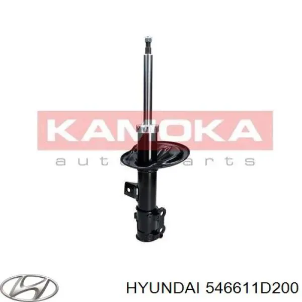 Амортизатор передній, правий 546611D200 Hyundai/Kia