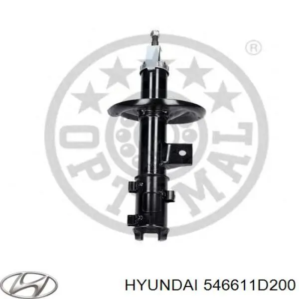 546611D200 Hyundai/Kia амортизатор передній, правий