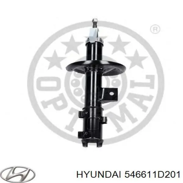 Амортизатор передній, правий Hyundai/Kia 546611D201 ціна, від 37.79 USD